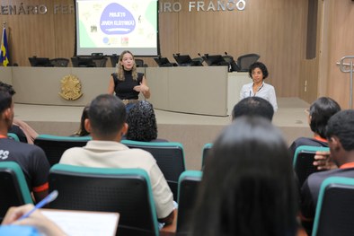 Atividade reuniu jovens de escolas do município de Salgado em iniciativa educativa
