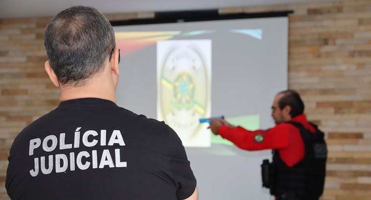 Finalizada Turma B do Curso de Reciclagem para Agentes de Polícia Judicial do TRE-SE A segunda turma, que finaliza hoje (10), começou no dia 7 de novembro