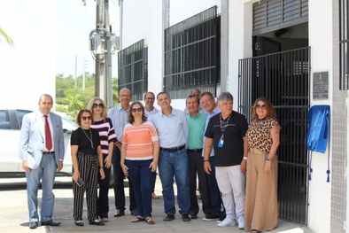 Hoje (6), foi inaugurado o Arquivo Central e o depósito de urnas após a reforma
