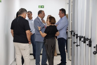 Hoje (6), foi inaugurado o Arquivo Central e o depósito de urnas após a reforma