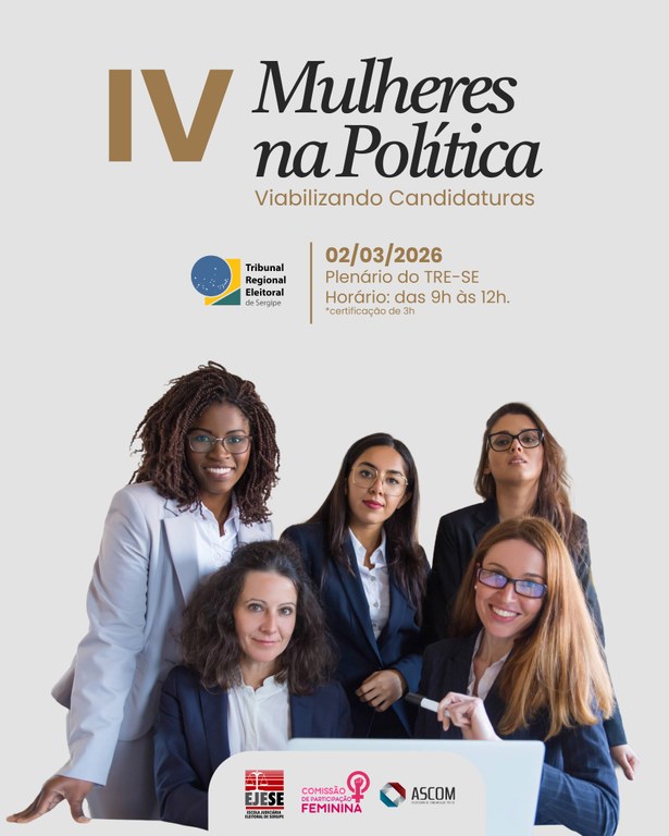 IV Mulheres na Política Iniciativa promoverá o debate visando à ampliação da presença e da atuação das mulheres na política