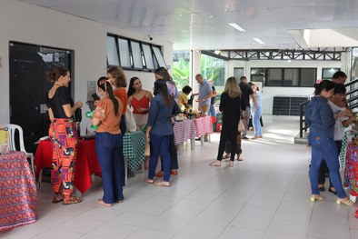 O evento aconteceu no espaço em frente ao Miniauditório das 8h às 11h