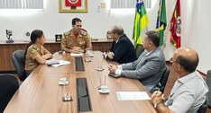 O encontro reforça a parceria entre as instituições para as próximas eleições