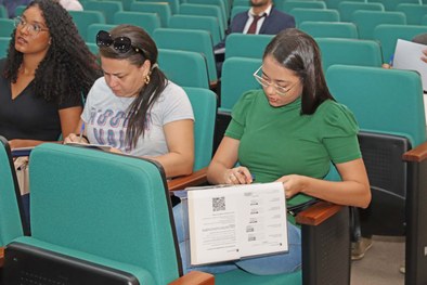 Preenchimento das cédulas de papel