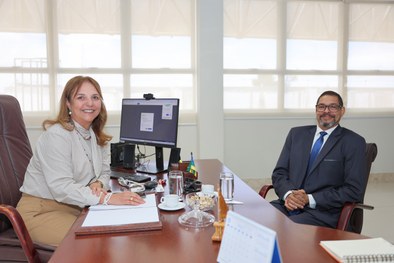 Presidente do TRE-SE, Desa. Ana Lúcia Freire dos Anjos, recebeu autoridades e lideranças em agen...