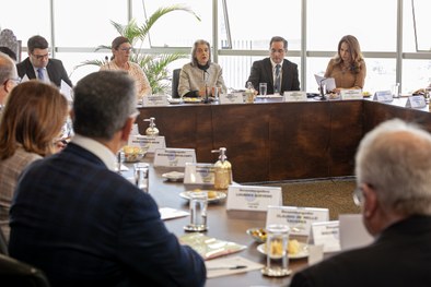 Durante a reunião foram debatidos temas essenciais para fortalecimento do sistema eleitoral bras...