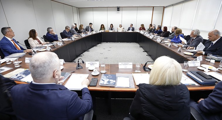Encontro reuniu dirigentes da Justiça Eleitoral para alinhar estratégias de planejamento para o ...