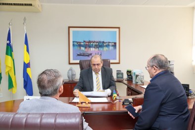 A reunião fez parte da agenda oficial do presidente