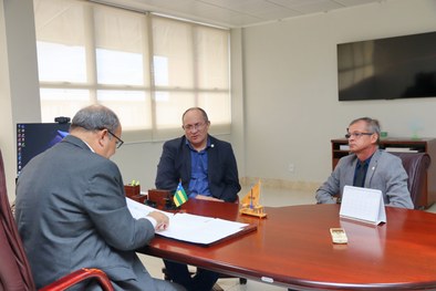 A reunião fez parte da agenda oficial do presidente