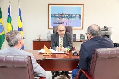 A reunião fez parte da agenda oficial do presidente