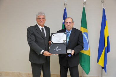 A reunião foi marcada por homenagem especial