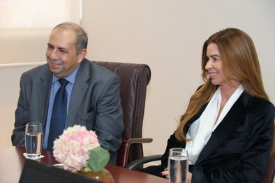 Presidente e vice-presidente do TRE-SE receberam a ministra Isabel Gallotti para debater os resu...