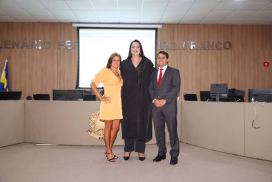 A representante do Ministério Público foi empossada hoje (6/11)