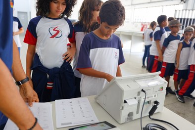 Os futuros eleitores visitaram as dependências do TRE-SE