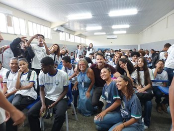 Projeto Eleitora e Eleitor do Futuro mobiliza estudantes da Barra dos Coqueiros