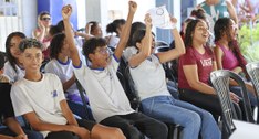 Projeto Eleitora e Eleitor do Futuro mobiliza estudantes da Barra dos Coqueiros
