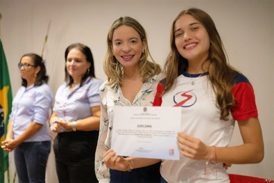 O TRE-SE prestou apoio na eleição e na diplomação de líderes de turma