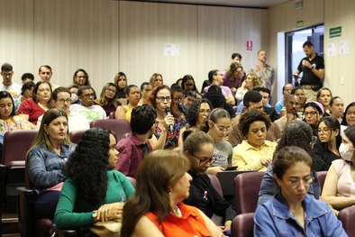 Evento contou com participação de autoridades, especialistas e público engajado no combate à vio...