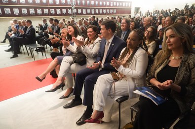 Juíza Dauquíria de Melo Ferreira representou o TRE-SE e destacou a importância da premiação