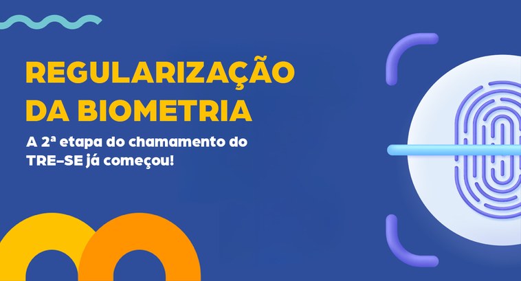 Regularização da Biometria: 2ª etapa inicia hoje (22/09) Regularização da Biometria: 2ª etapa inicia hoje (22/09)