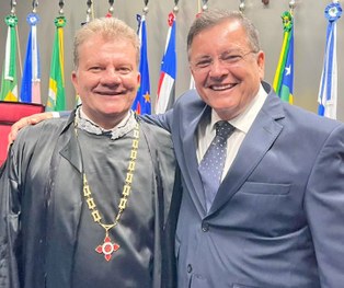O Des. Ricardo Múcio presidiu o TRE-SE no biênio 2017 / 2019