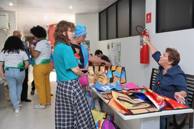 Servidores participaram de atividades voltadas à conscientização, reciclagem e promoção de práti...