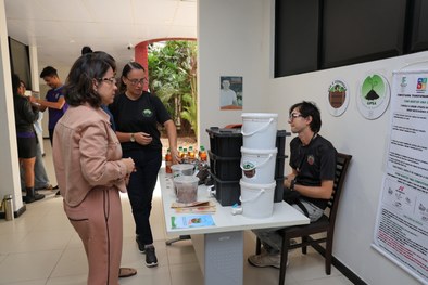 Servidores participaram de atividades voltadas à conscientização, reciclagem e promoção de práti...