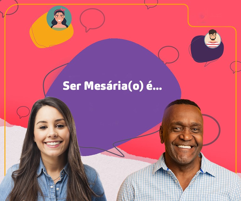 Ser Mesário é - Logomarca