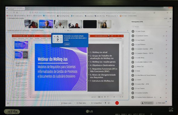 Servidoras da COGIN e da SEDEA participaram do webnário on-line para tratar do tema