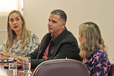 Reunião com magistrados