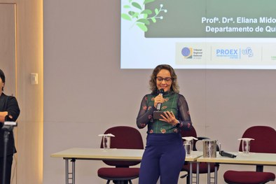 Duas palestrantes da Universidade Federal de Sergipe (UFS) proferiram conferências