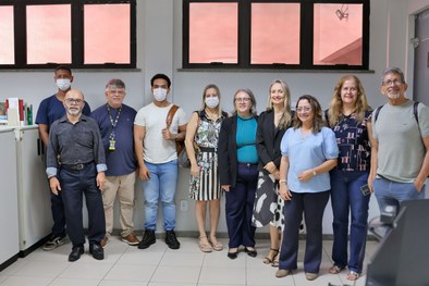 Equipe conheceu práticas do Tribunal no acondicionamento e gerenciamento de documentos
