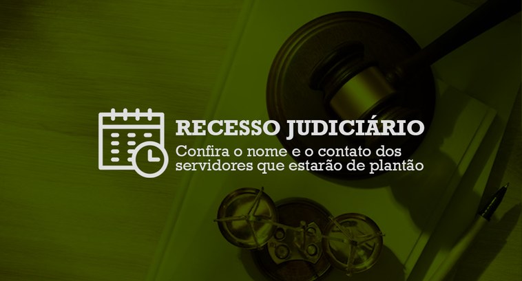 O Recesso Forense tem previsão legal e acontece de 20 de dezembro de 2023 a 6 de janeiro de 2024