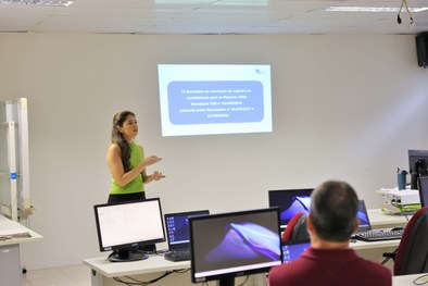O curso teve duração de três dias e foi ministrado na sede do TRE-SE