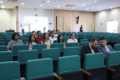 Sessão contou com a presença de estudantes do 9º e 10º períodos de Direito da UniPIO