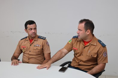 Sistema de cadastro de militares é apresentado a representantes do Corpo de Bombeiros