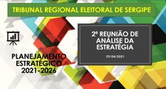 TRE-SE 2ª Reunião Análise da Estratégia