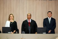 Cerimônia de outorga de Medalha do Mérito Eleitoral 