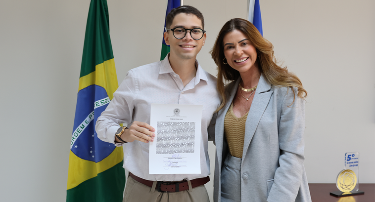 João Gabriel Franco foi classificado em 1º lugar para o cargo de Analista Judiciário