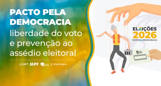 O pacto tem como objetivo proteger o livre exercício do voto