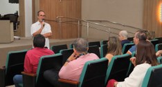 O evento aconteceu hoje, 30/10/2023, e foi dividido em duas turmas