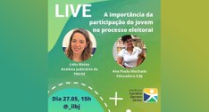 TRE-SE fará live no Instagram  sobre voto consciente 