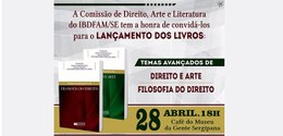 TRE-SE-IBDFAM/SE lança dois livros