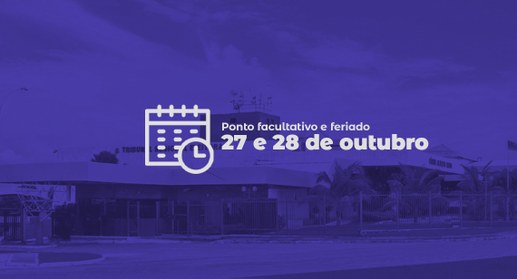 A suspensão do expediente ocorre em razão do Dia do Servidor Público