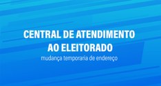 TRE-SE mudança temporária de endereço