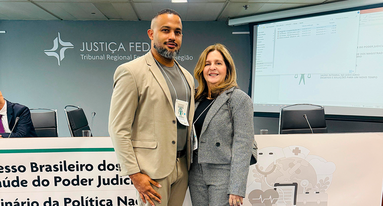 TRE-SE participa de congresso nacional sobre saúde no Judiciário Evento discutiu desafios e soluções para a promoção do bem-estar físico e mental de magistrados ...