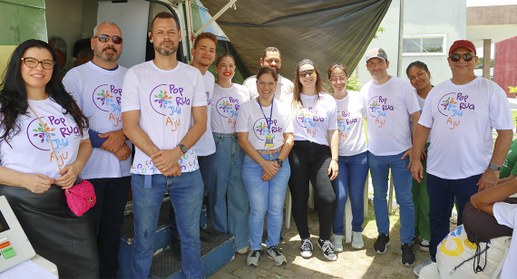 TRE-SE participa de mais uma edição do Mutirão POPRUAJUD AJU