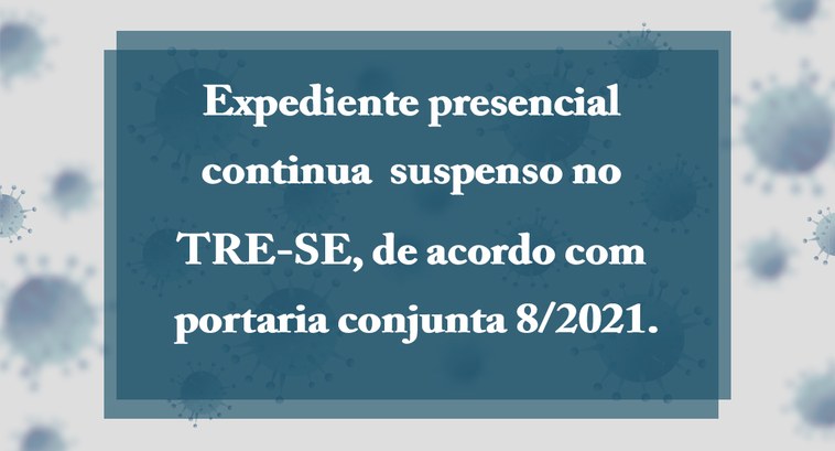 TRE-SE Portaria-conjunta 8/2021