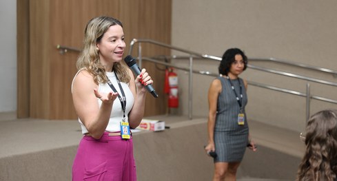 A atividade faz parte das ações da Semana Nacional do Sistema Eletrônico de Votação