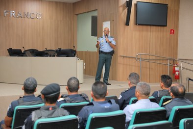 Encontro reuniu representantes das Guardas municipais para discutir o plano de segurança das ele...